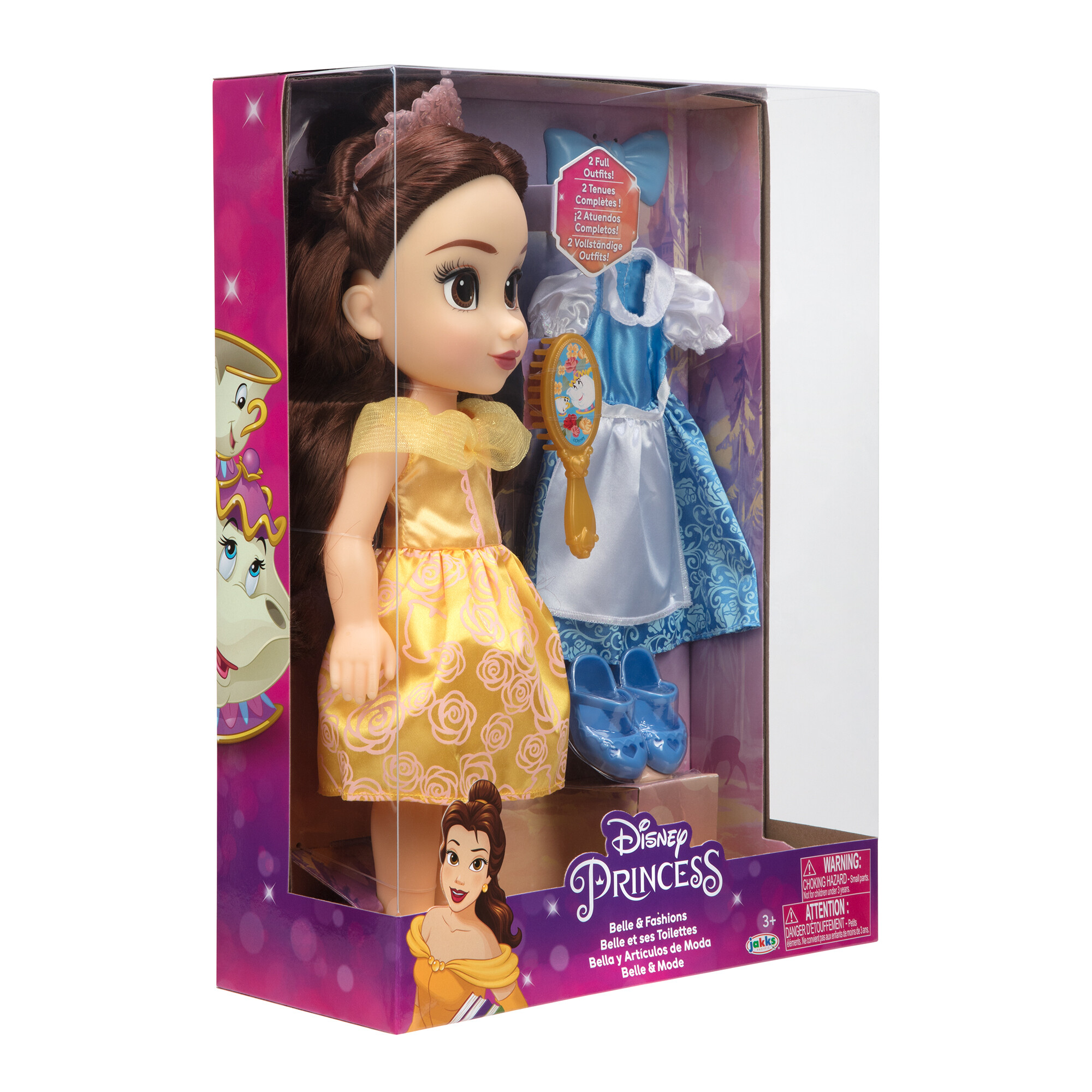 Disney princess bambola da 38 cm di belle con accessori - DISNEY PRINCESS
