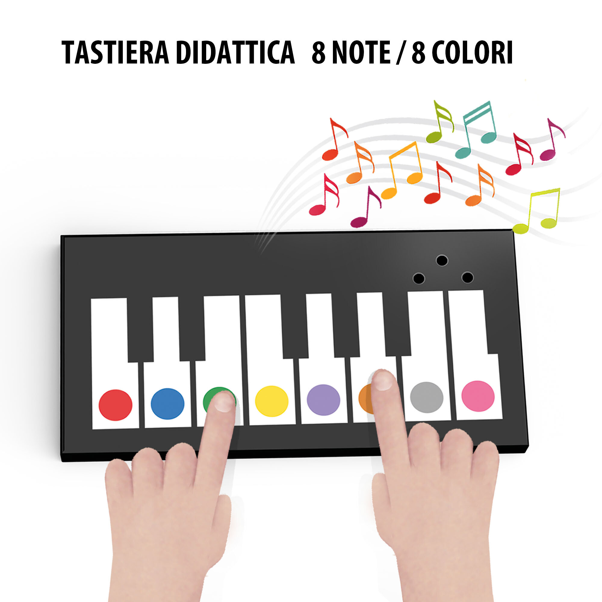 La mia prima scuola di musica. gioca, suona e crea!	designed in italy.	teacher tested - HEADU