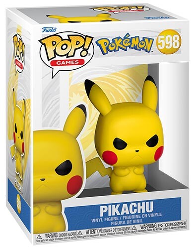 Funko pop pokemon pikachu grumpy 598 - FUNKO POP!, POKEMON