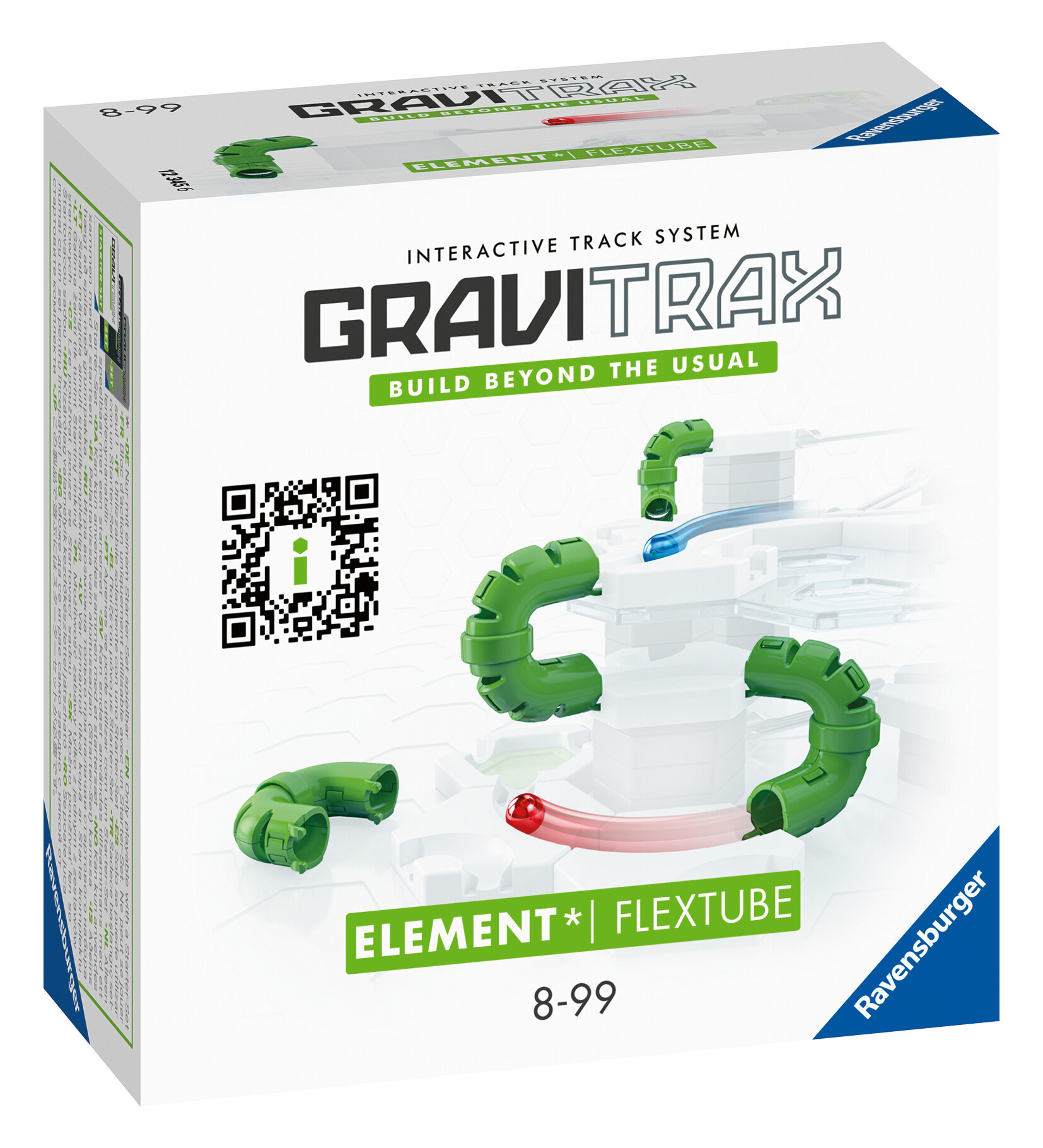 Ravensburger gravitrax flextube, gioco innovativo ed educativo stem, 8+ anni, accessorio - GRAVITRAX