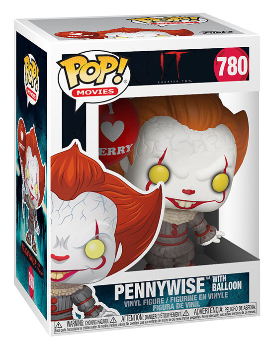 Funko pop it 2 pennywise w/balloon 780 - FUNKO POP!