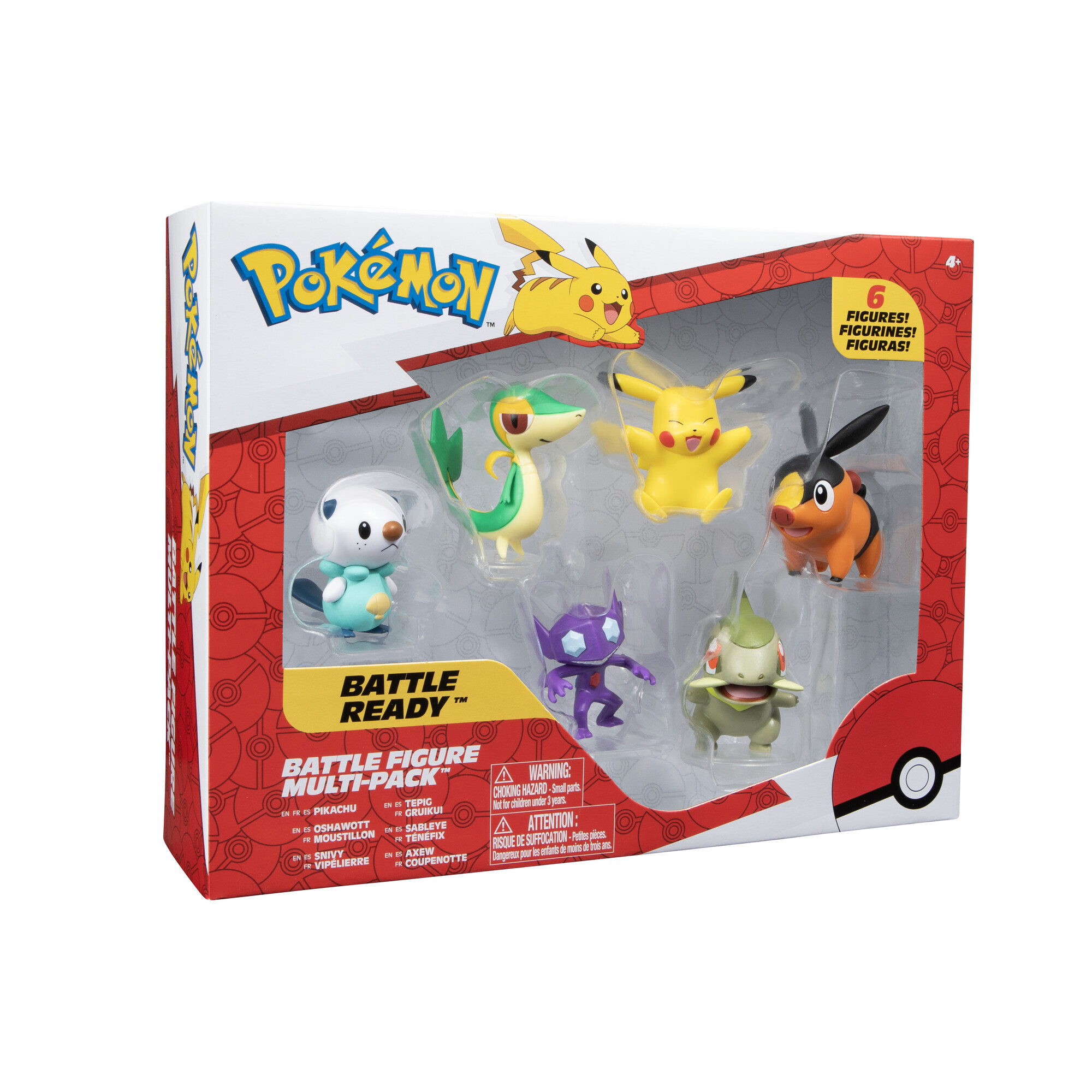 Confezione pokemon contenente 6 personaggi da collezionare - Toys Center