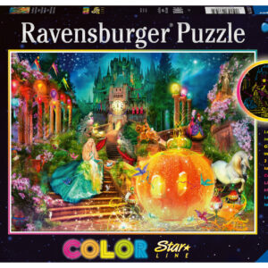 Ravensburger - puzzle cenerentola, 100 pezzi xxl, età raccomandata 6+ anni - DISNEY PRINCESS, RAVENSBURGER