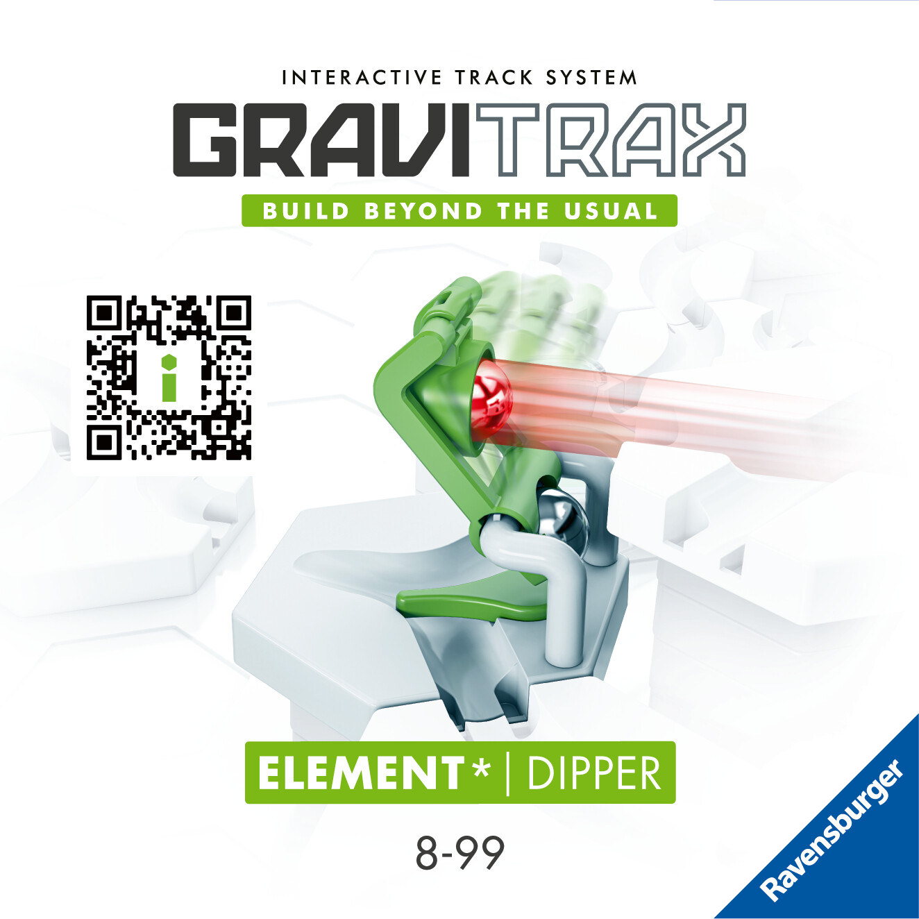 Ravensburger gravitrax dipper, gioco innovativo ed educativo stem, 8+ anni, accessorio - GRAVITRAX