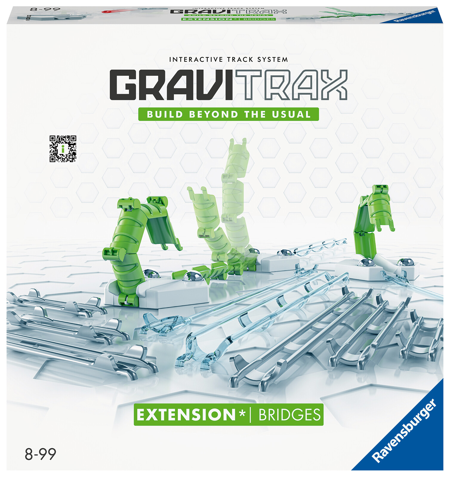 Ravensburger gravitrax bridges, gioco innovativo ed educativo stem, 8+ anni, accessorio - GRAVITRAX