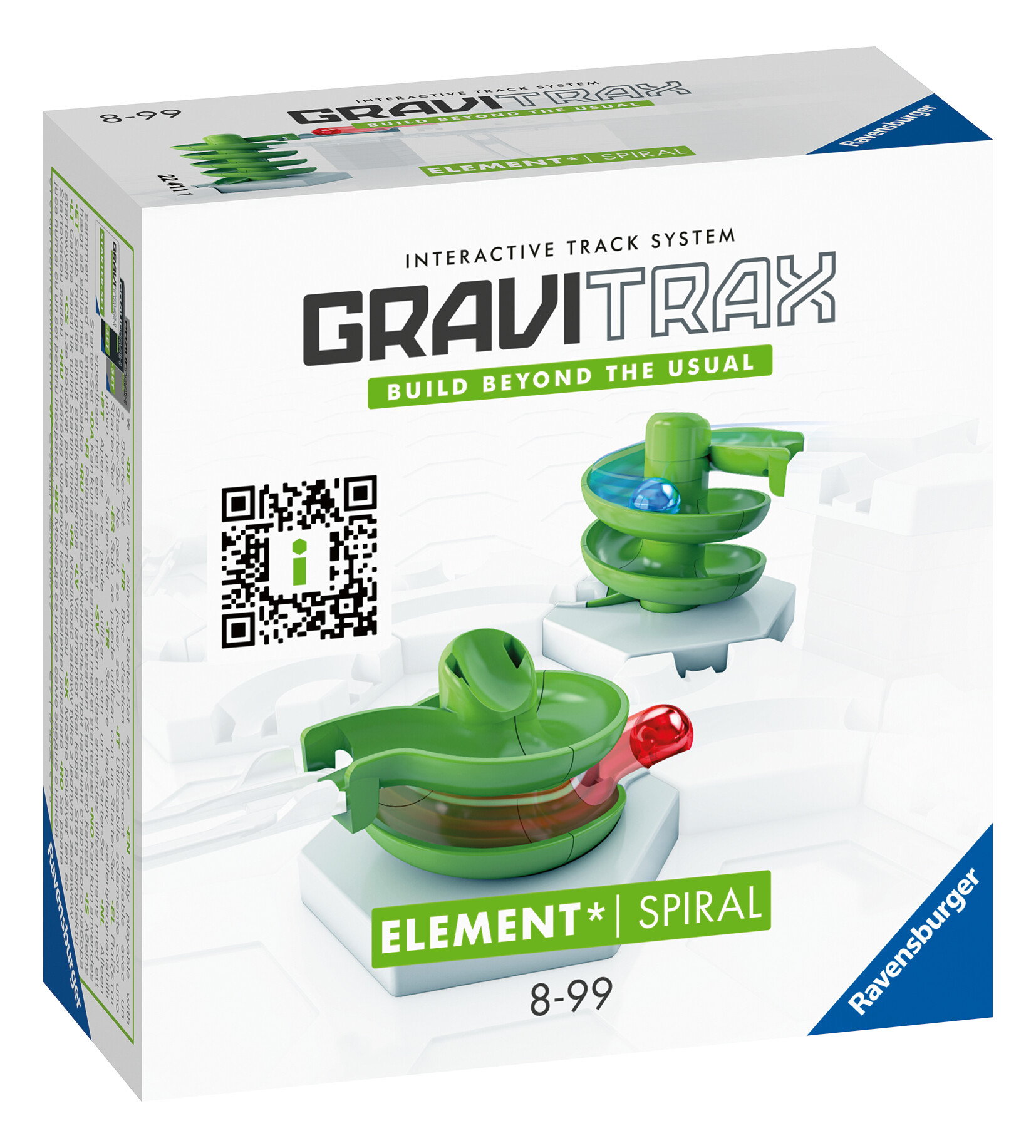 Ravensburger gravitrax spiral, gioco innovativo ed educativo stem, 8+ anni, accessorio - GRAVITRAX