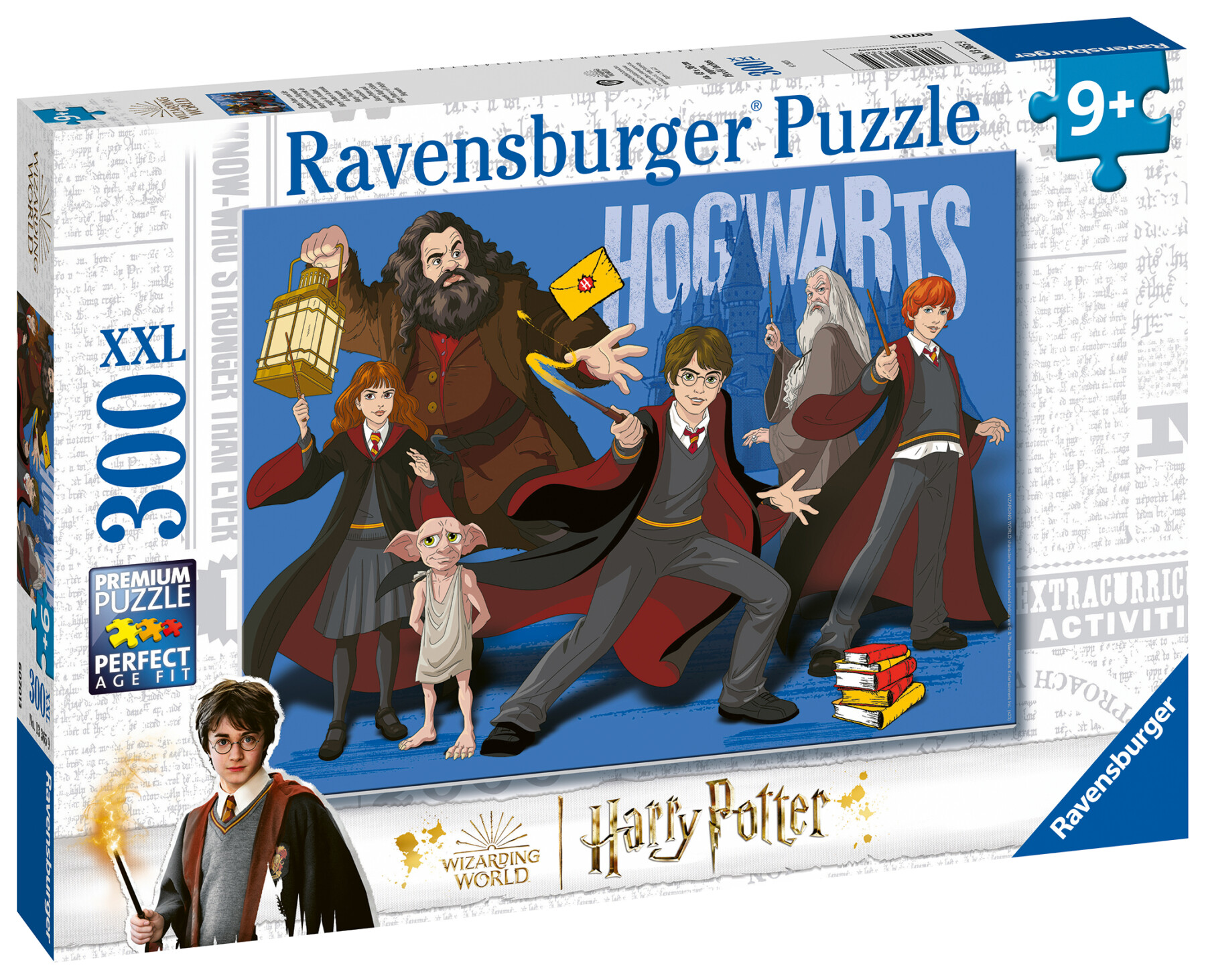 Ravensburger - puzzle harry potter, 300 pezzi xxl, età raccomandata 9+ anni - Harry Potter, RAVENSBURGER