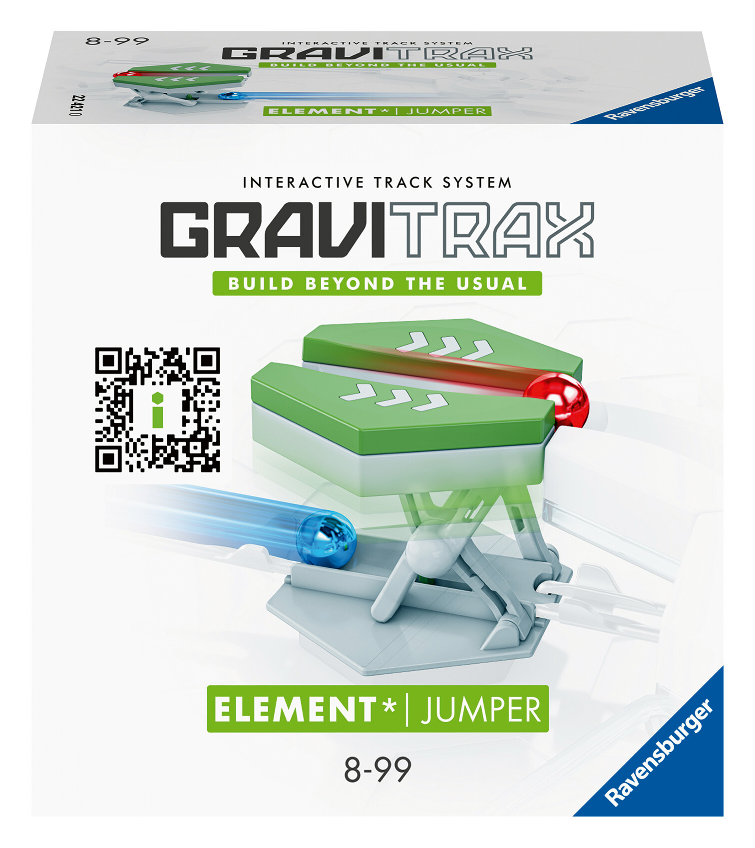 Ravensburger gravitrax jumper, gioco innovativo ed educativo stem, 8+ anni, accessorio - GRAVITRAX