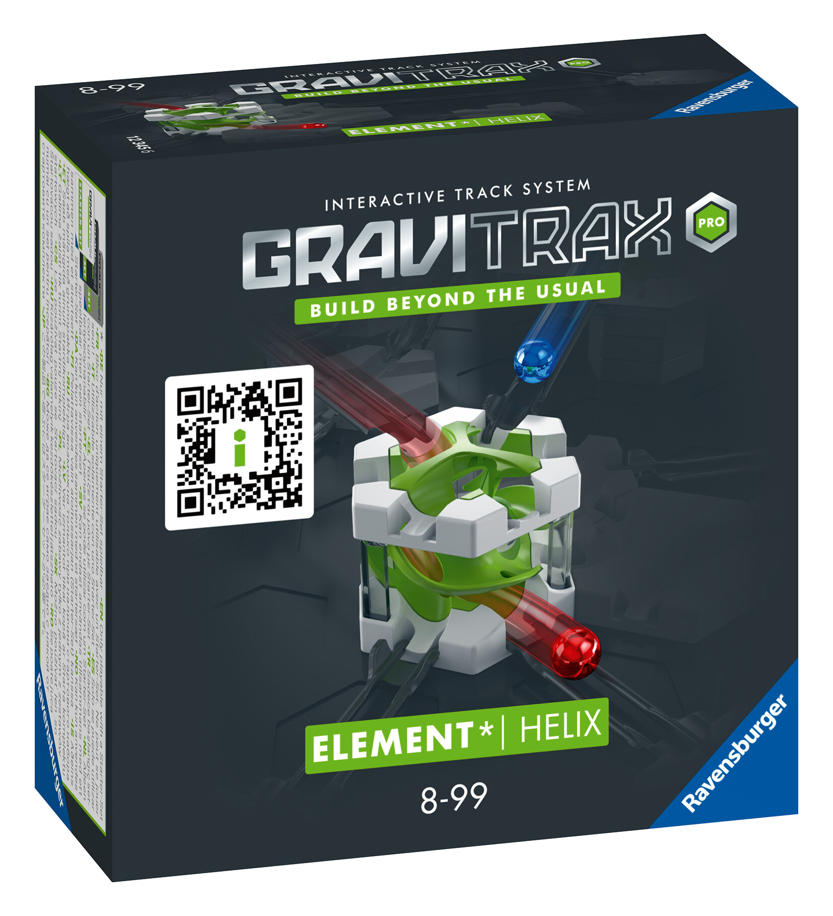 Ravensburger gravitrax professional helix - elica, gioco innovativo ed educativo stem, 8+ anni, accessorio - GRAVITRAX