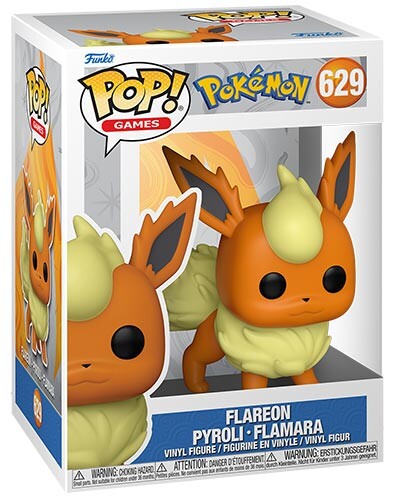 Funko pop pokemon flareon 629 - FUNKO POP!, POKEMON