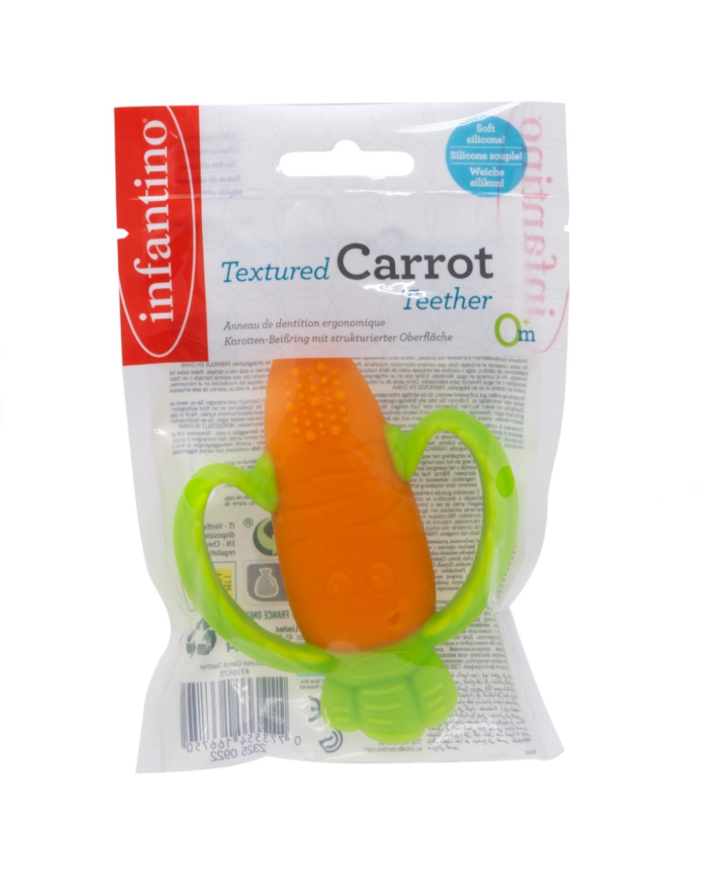 Massaggiagengive carota 0+ m - infantino - INFANTINO