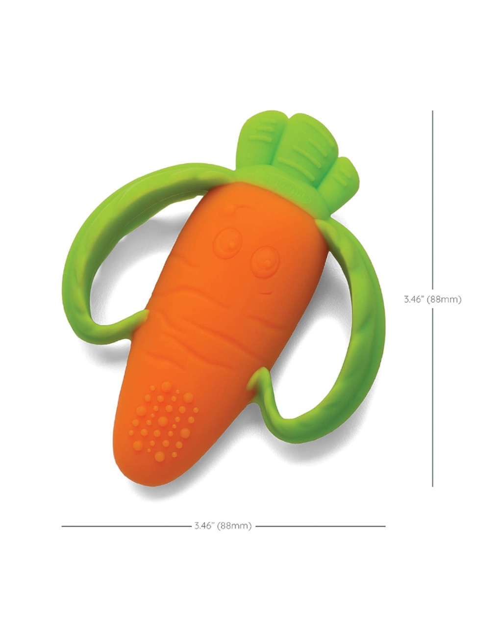 Massaggiagengive carota 0+ m - infantino - INFANTINO