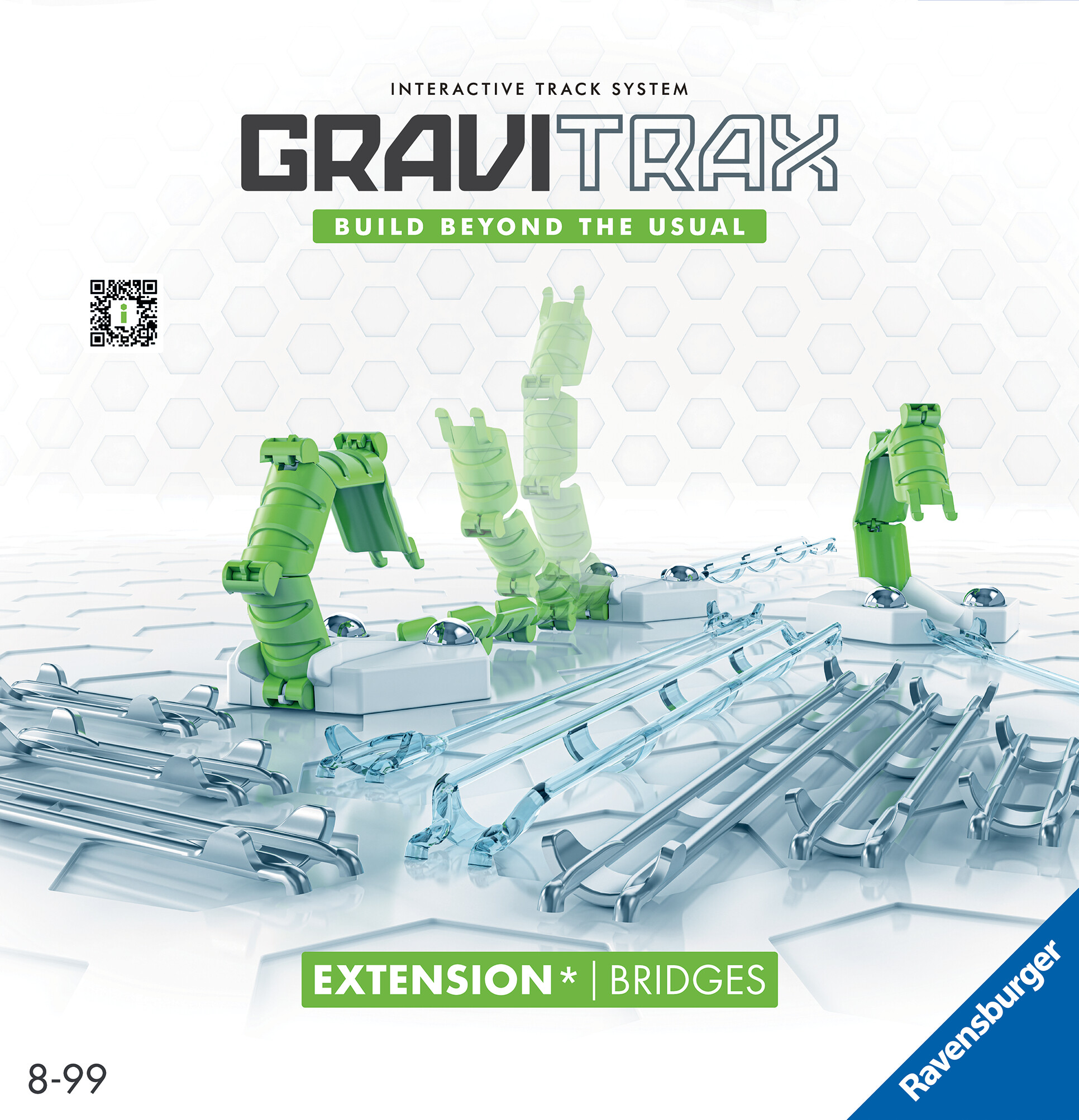 Ravensburger gravitrax bridges, gioco innovativo ed educativo stem, 8+ anni, accessorio - GRAVITRAX