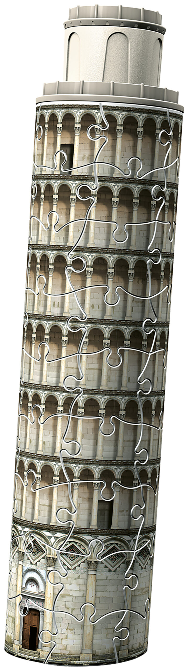 Ravensburger - 3d puzzle mini torre di pisa, 54 pezzi, 8 anni - RAVENSBURGER 3D PUZZLE