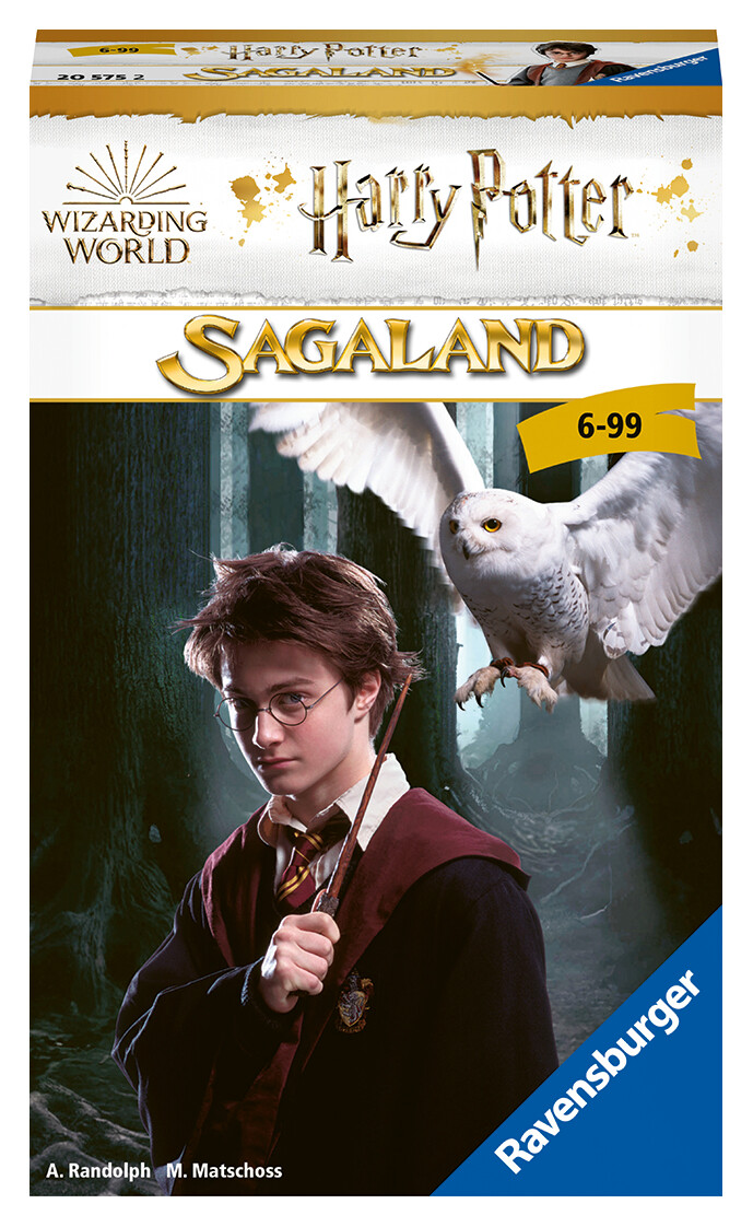 Ravensburger - harry potter sagaland travel, gioco da tavolo tascabile, 2-4 giocatori, 6+ anni - Harry Potter, RAVENSBURGER