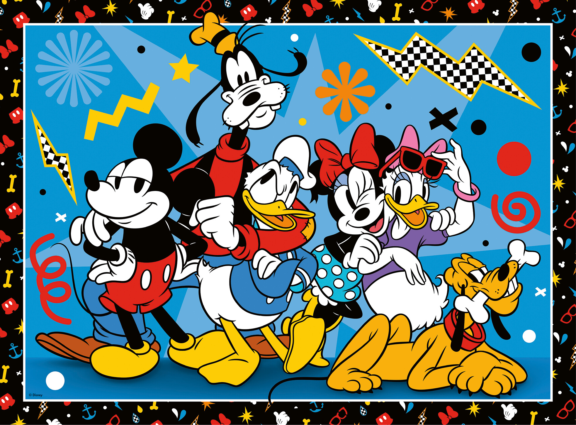 Ravensburger - puzzle mickey & friends, 300 pezzi xxl, età raccomandata 9+ anni - RAVENSBURGER, Mickey Mouse
