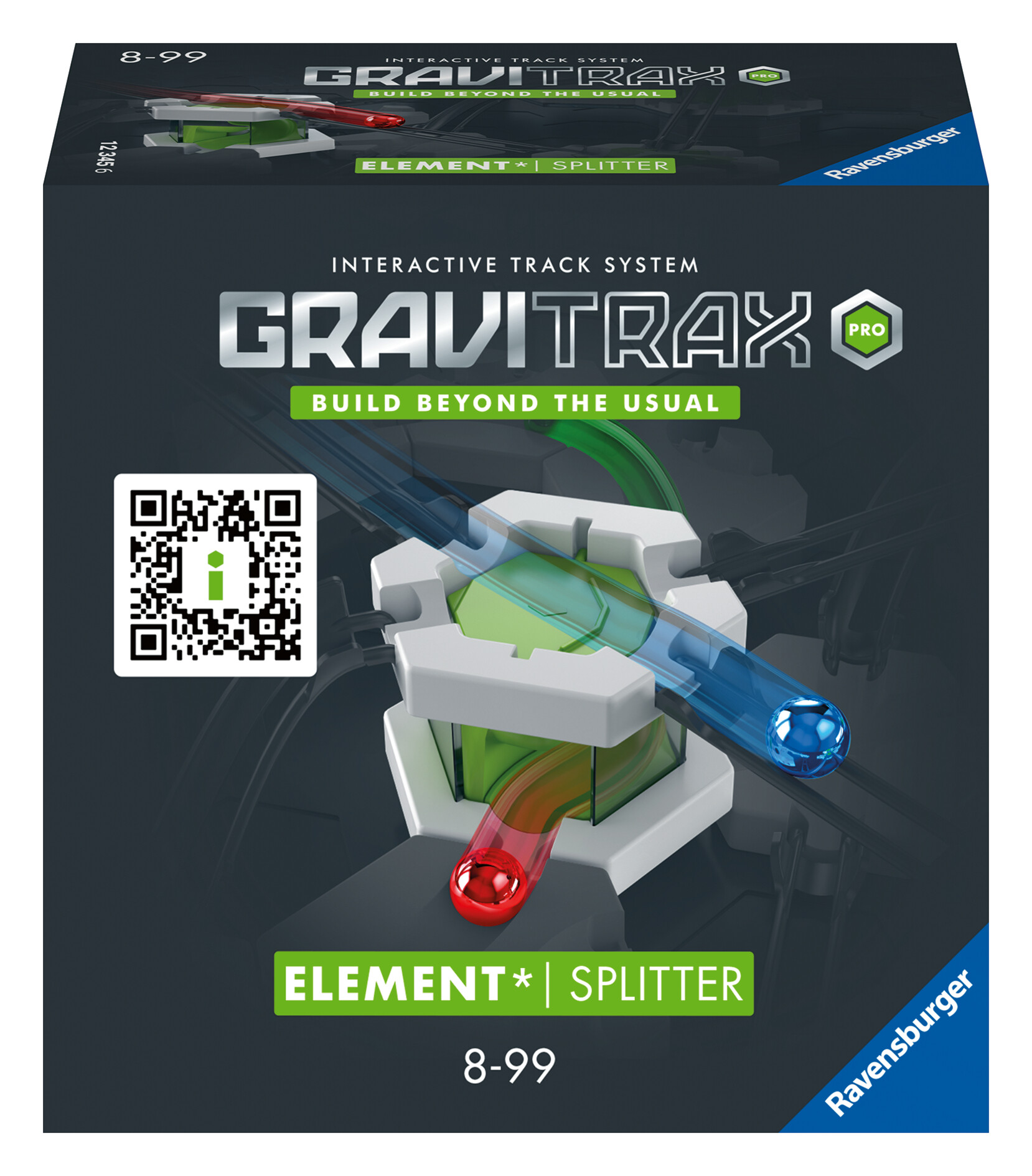Ravensburger gravitrax pro splitter - svincolo, gioco innovativo ed educativo stem, 8+ anni, accessorio - GRAVITRAX