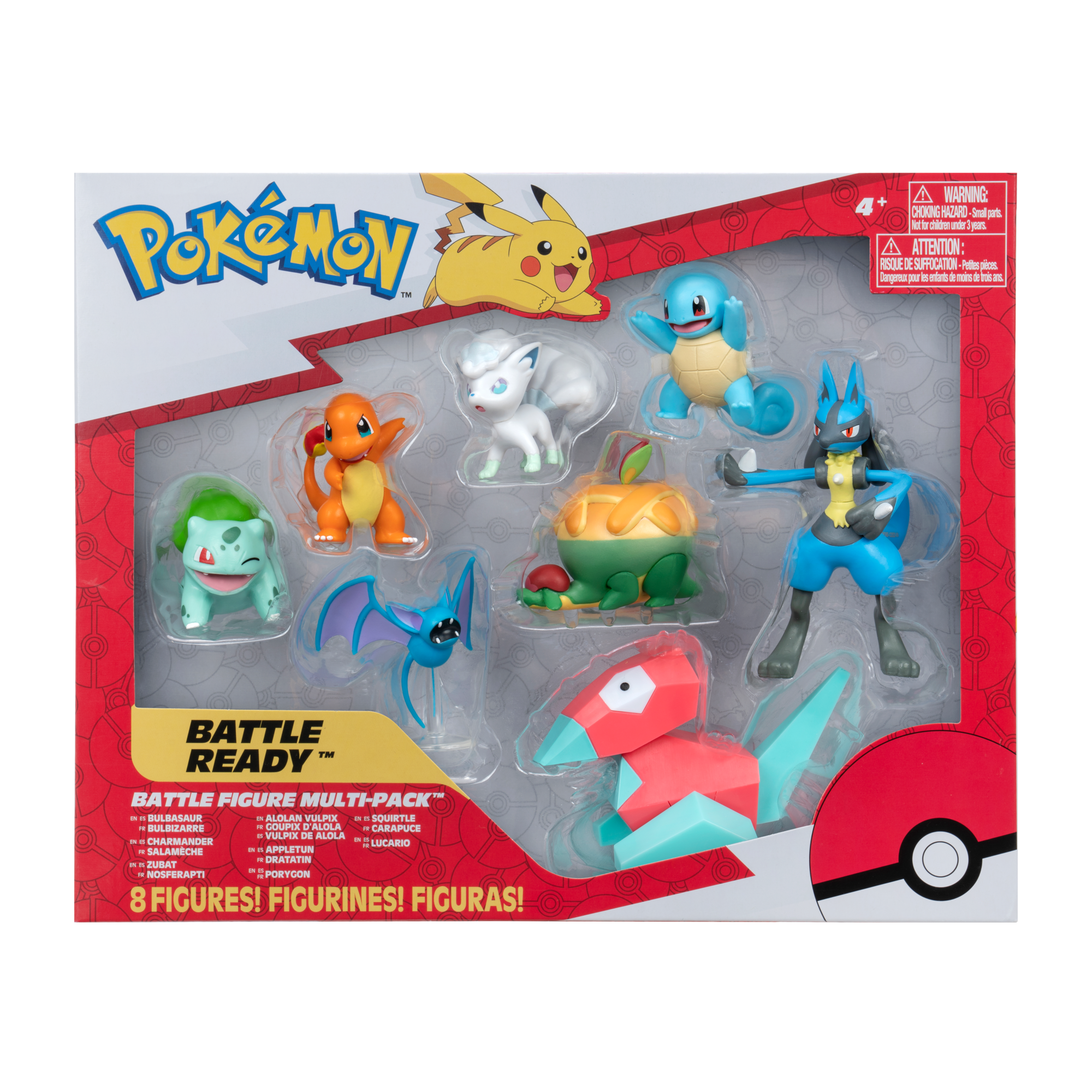 Confezione pokemon contenente 8 personaggi da collezionare - POKEMON