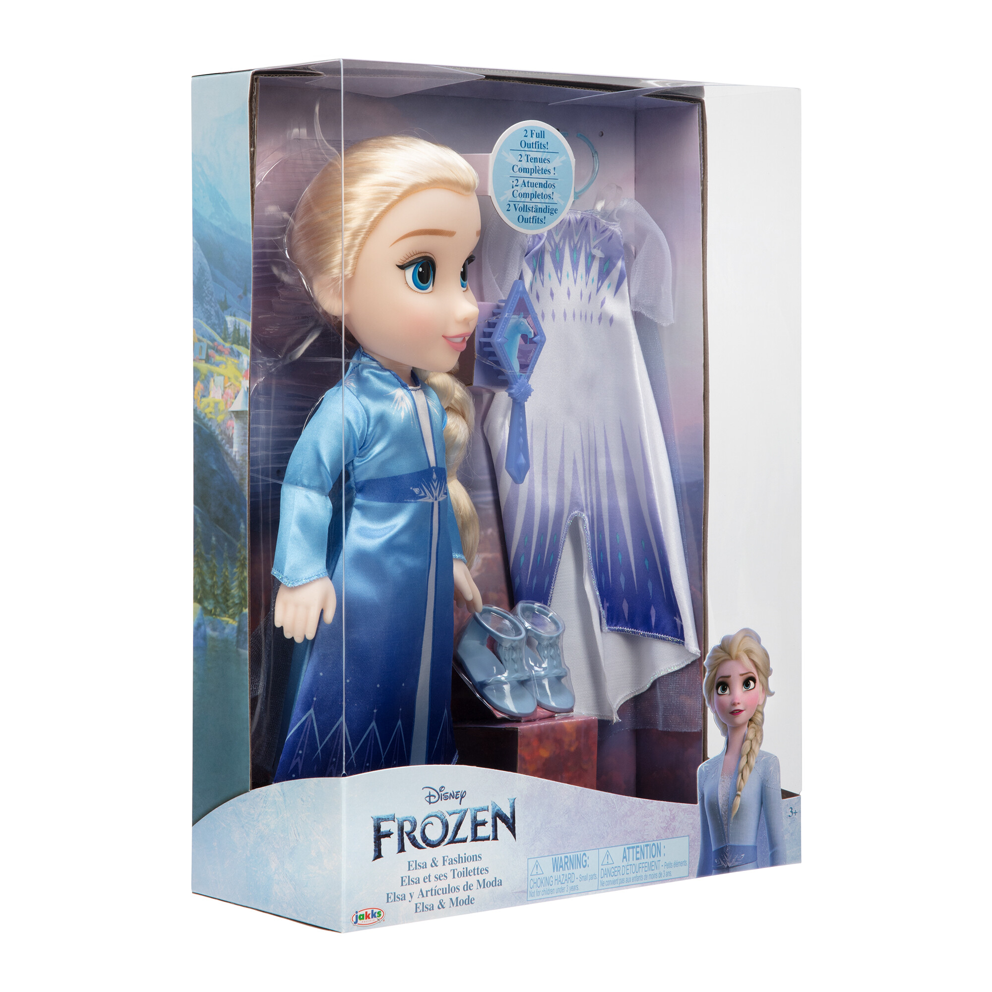 Disney frozen bambola da 38 cm di elsa con accessori - DISNEY PRINCESS, Frozen