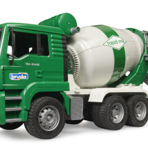 Camion betoniera man tga, scala 1:16, prodotto in materie plastiche pregiate - 