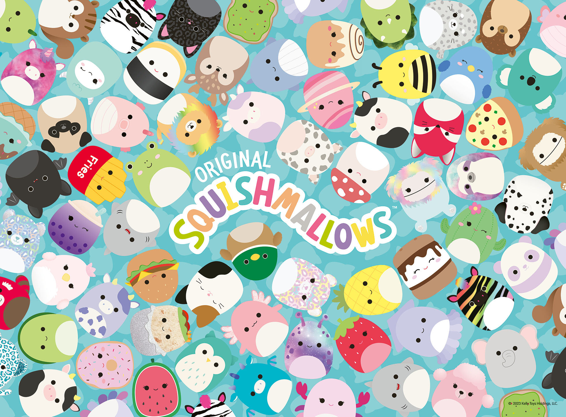 Ravensburger - puzzle squishmallows 200 pezzi xxl, età raccomandata 6+ anni - RAVENSBURGER