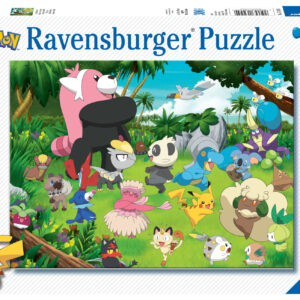 Ravensburger - puzzle pokémon, 300 pezzi xxl, età raccomandata 9+ anni - POKEMON, RAVENSBURGER