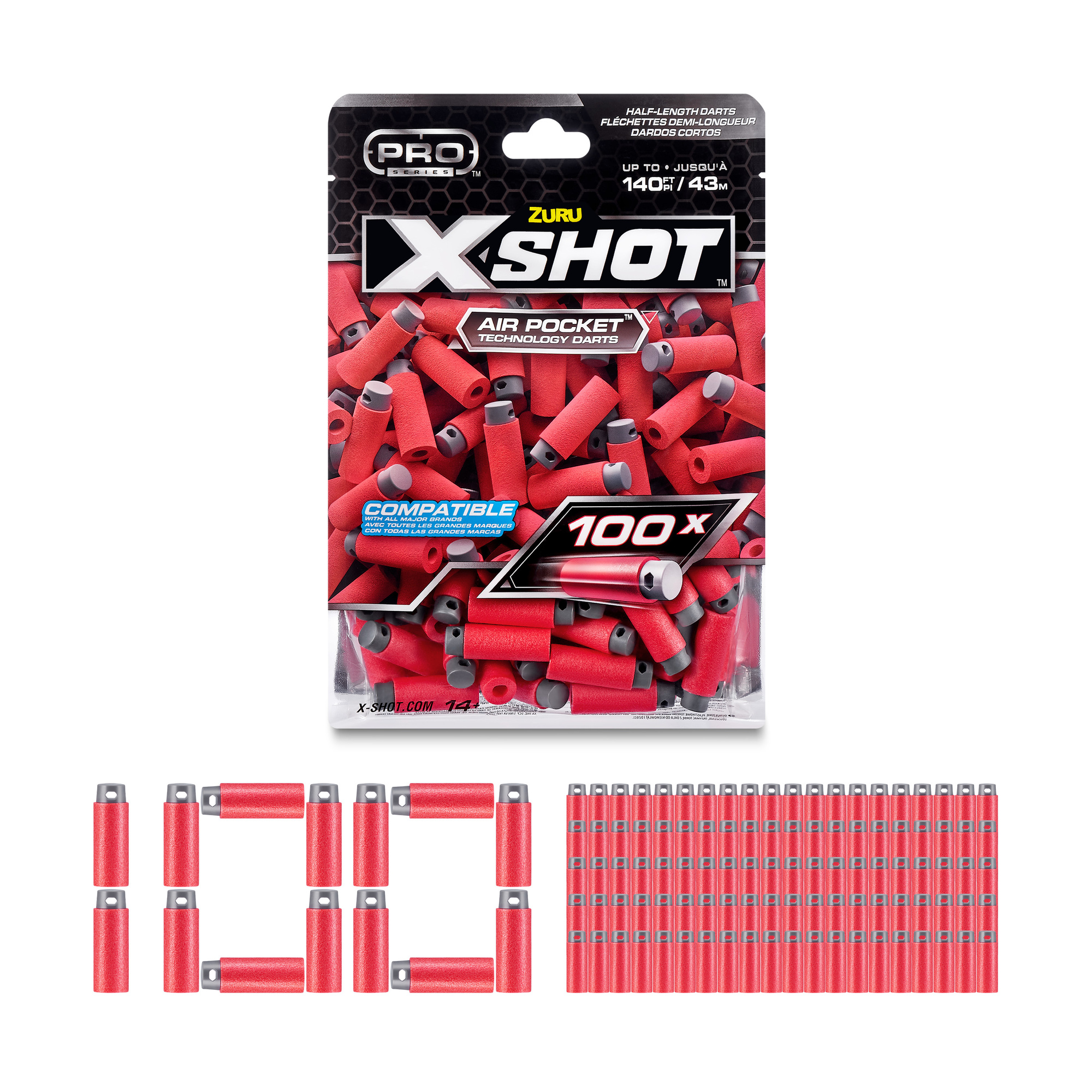 Pro-s1 dart refill (100 pcs) - SUN&SPORT