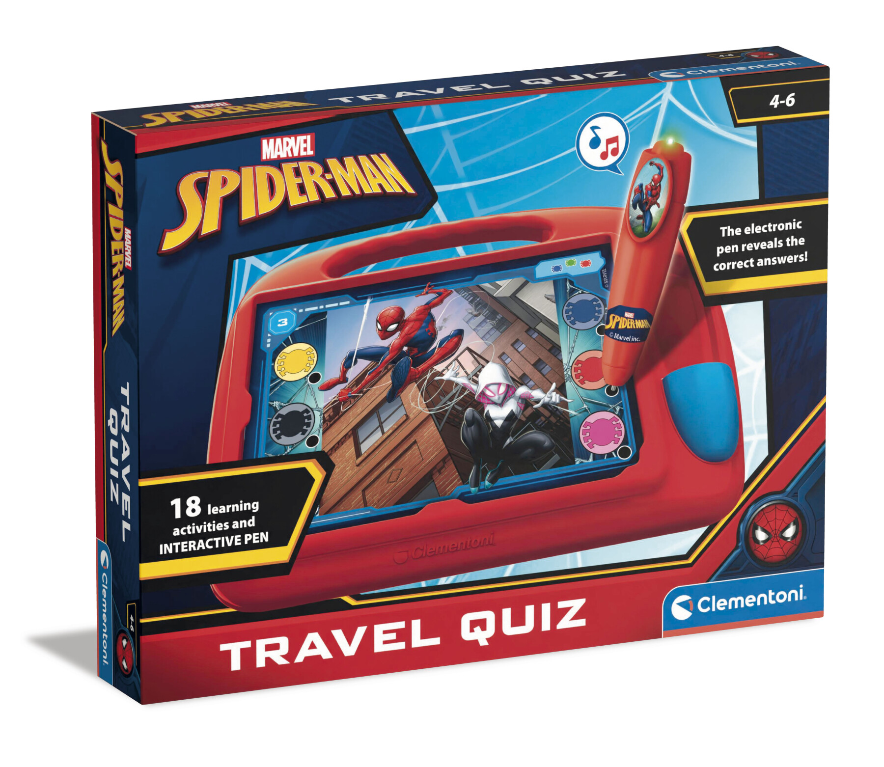Sapientino travel quiz marvel spiderman - SAPIENTINO