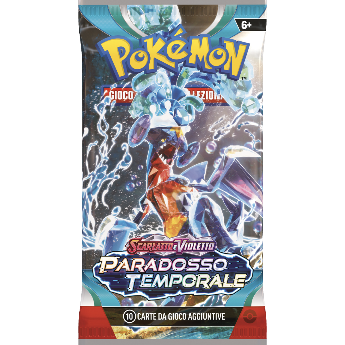 Pokémon scarlatto e violetto paradosso temporale busta 10 carte - POKEMON
