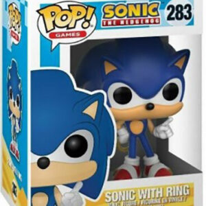 Funko pop sonic the hedgehog sonic w/ring 283 - FUNKO POP!