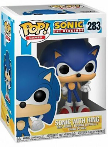 Funko pop sonic the hedgehog sonic w/ring 283 - FUNKO POP!