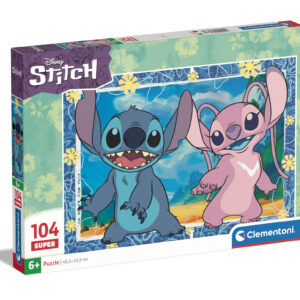 Puzzle 104 super stitch - Disney Stitch