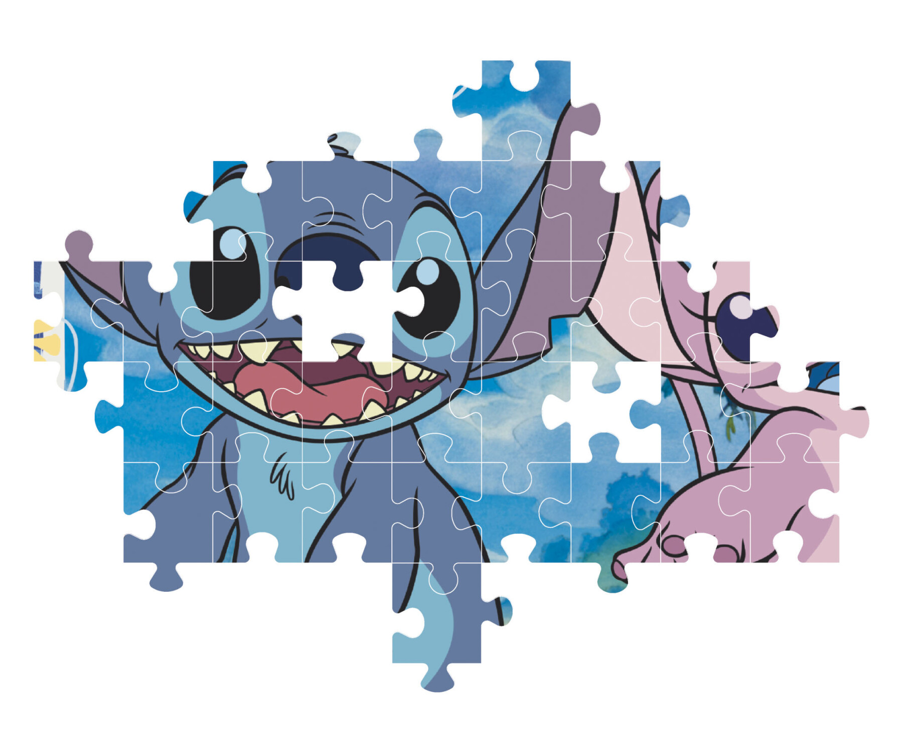 Puzzle 104 super stitch - Disney Stitch