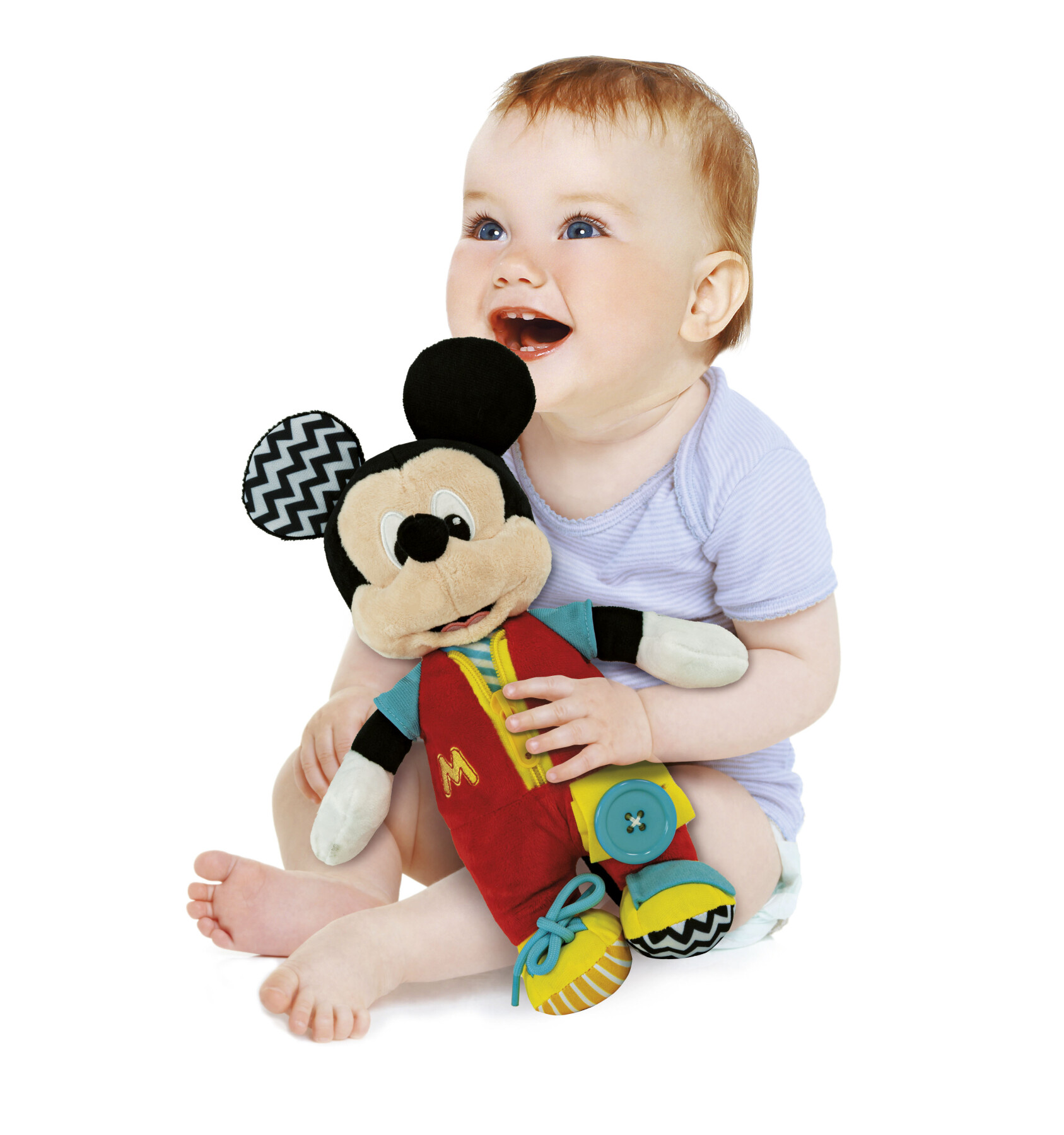 Disney baby mickey dress me up plush - BABY CLEMENTONI