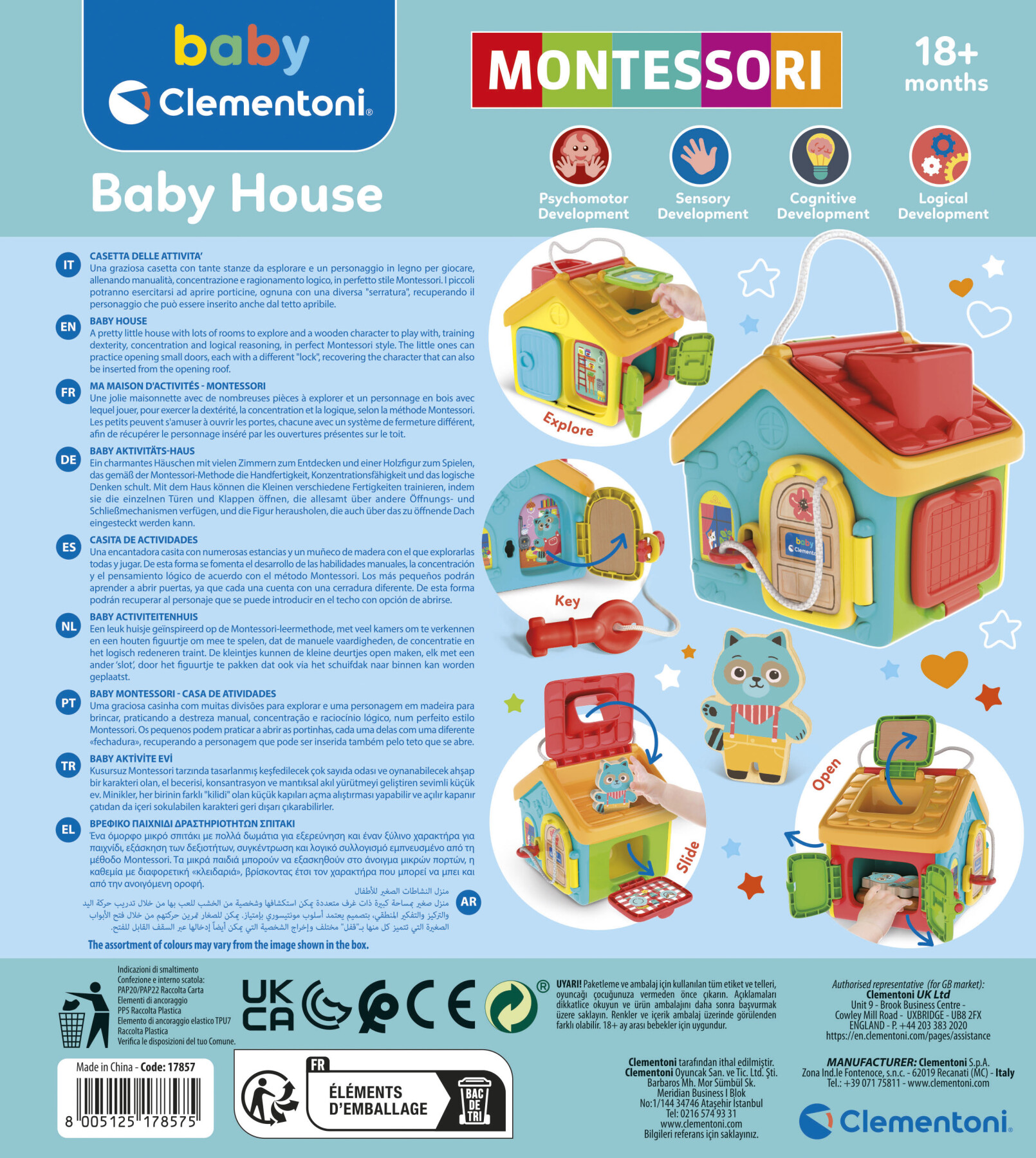 Baby clementoni montessori baby house - BABY CLEMENTONI
