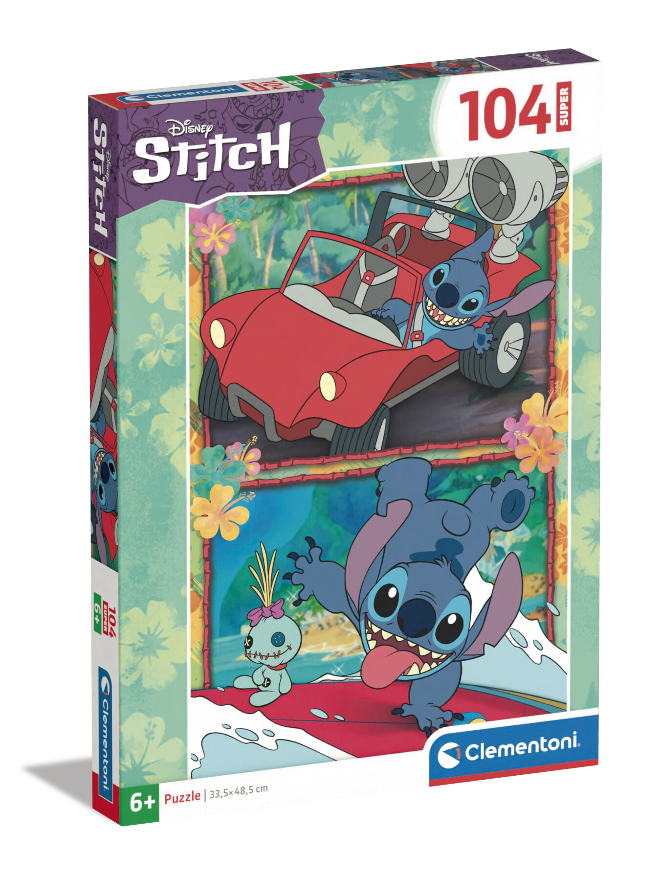 Puzzle 104 super stitch - Disney Stitch