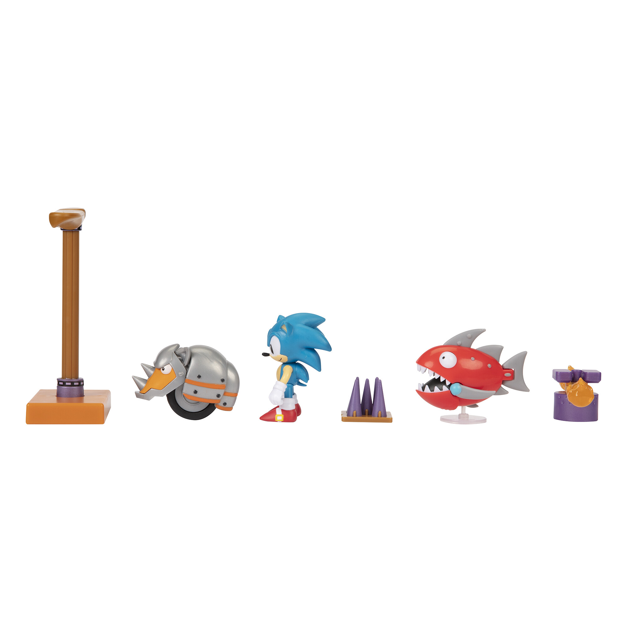 Sonic flying battery zone playset con personaggio incluso - Sonic