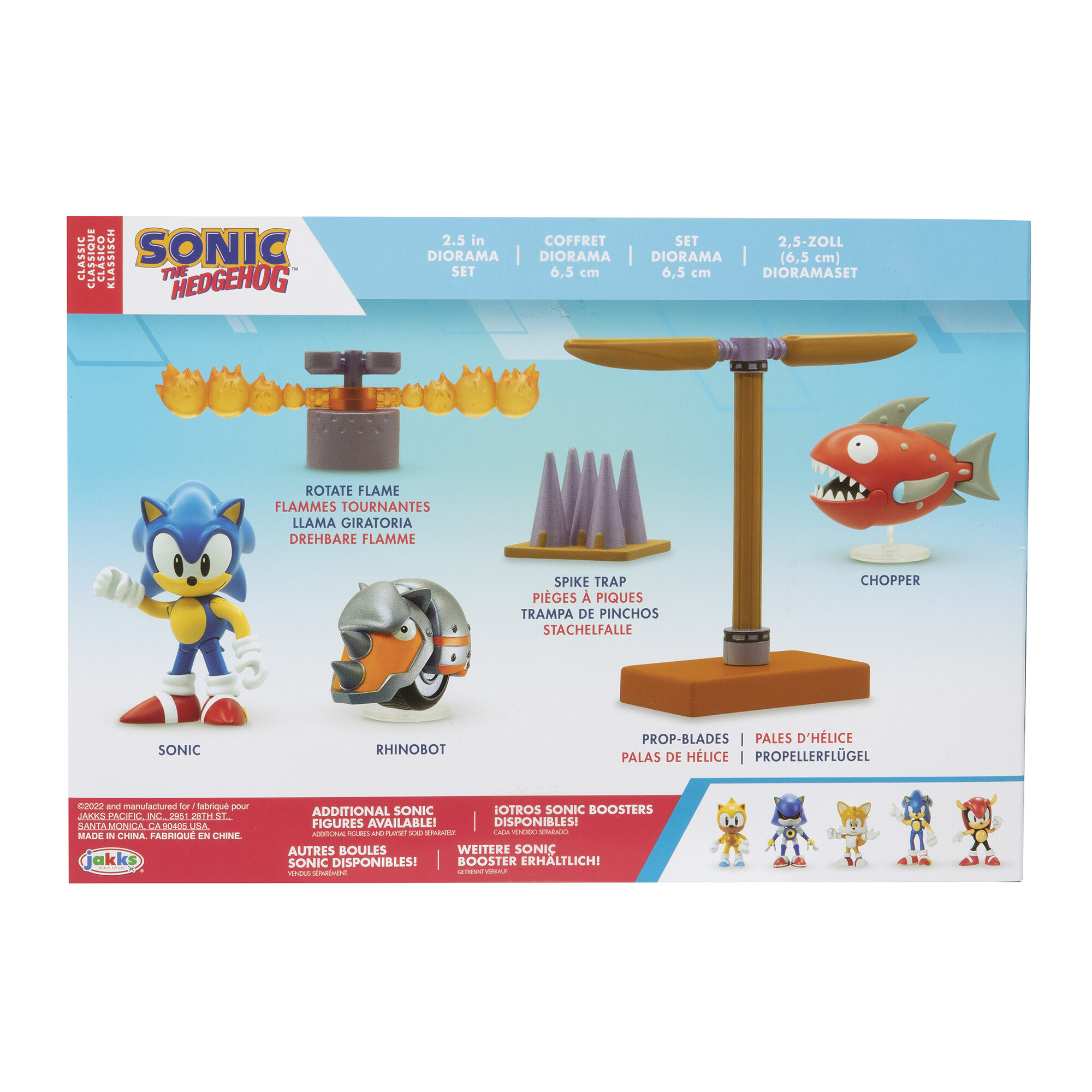 Sonic flying battery zone playset con personaggio incluso - Sonic