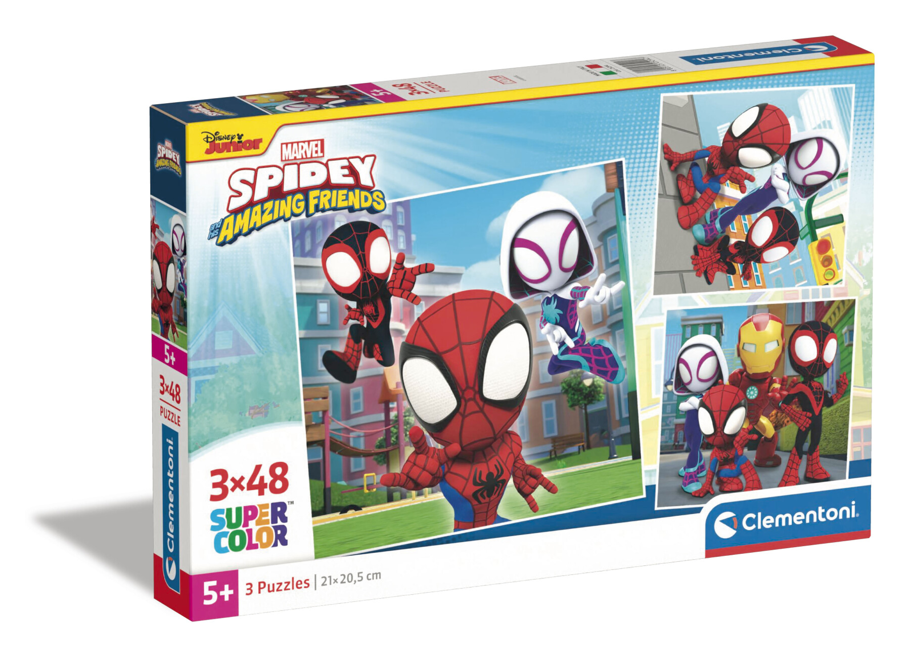 Puzzle 3x48 marvel spidey and friends - 