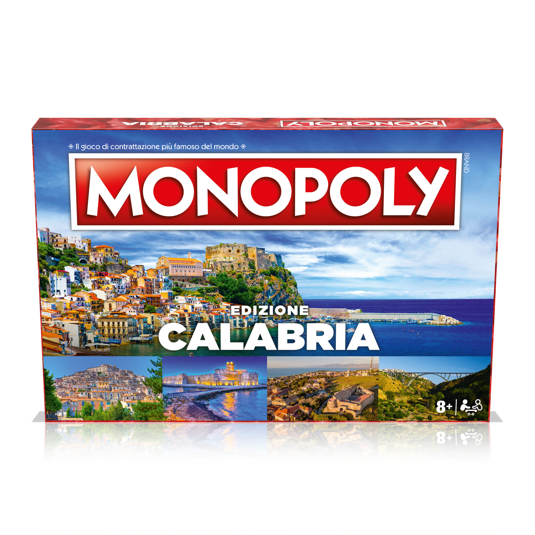 Winning moves - monopoly - i borghi più belli d'italia - calabria - 