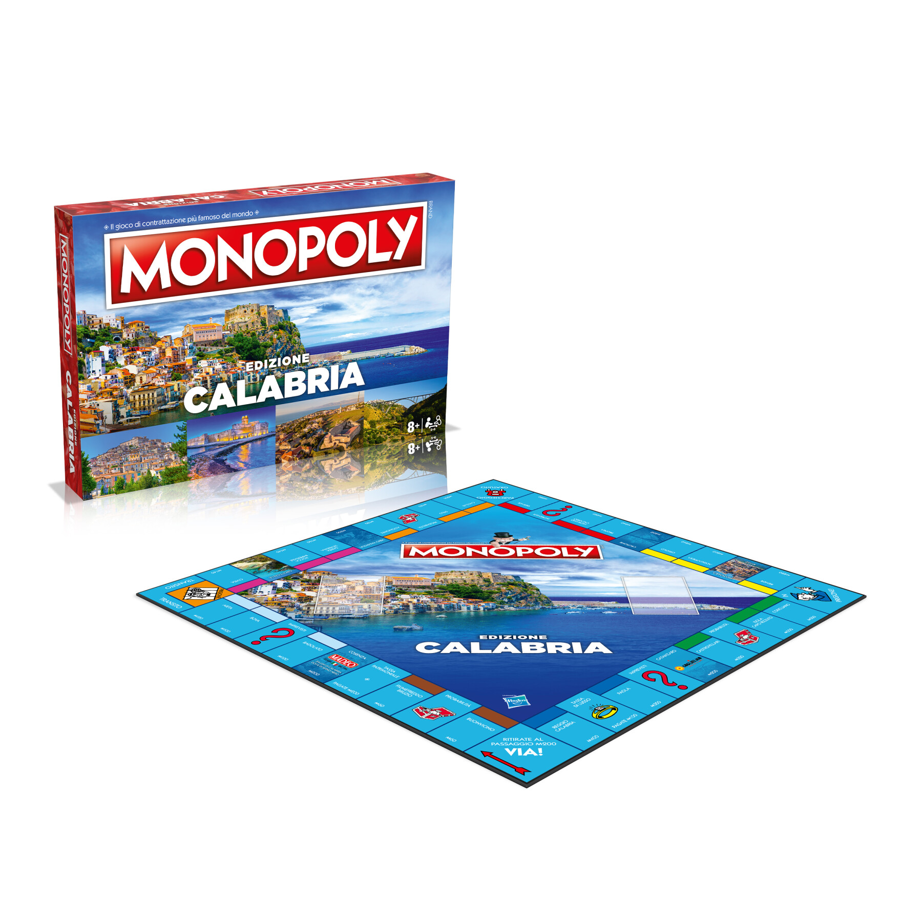 Winning moves - monopoly - i borghi più belli d'italia - calabria - MONOPOLY