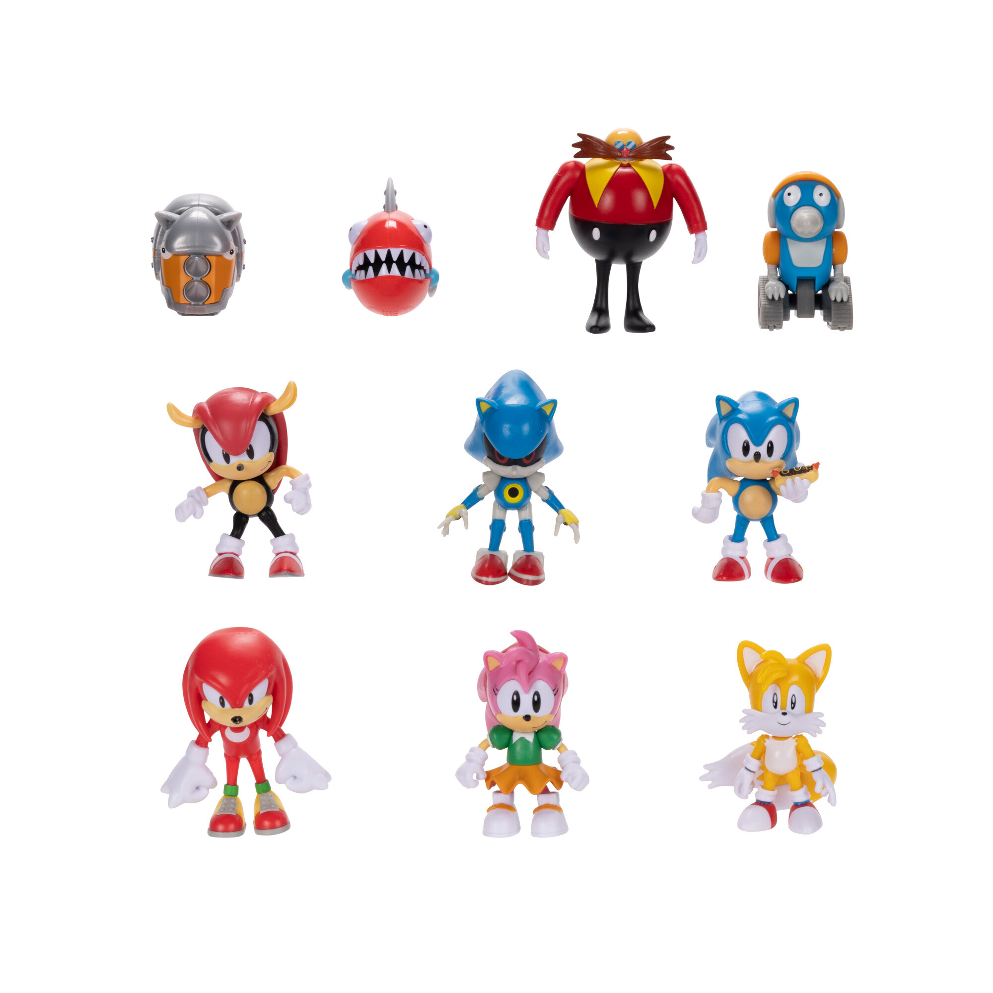 Sonic classic pack da 10 personaggi articolati estremamente