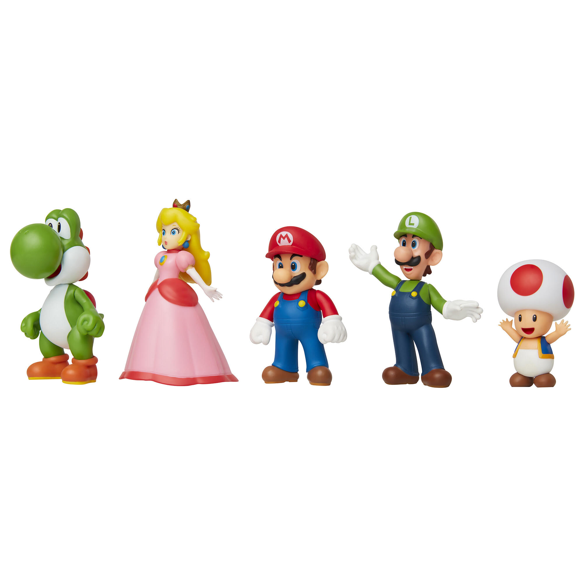 Super mario pack da 5 personaggi articolati estremamente dettagliati - Super Mario
