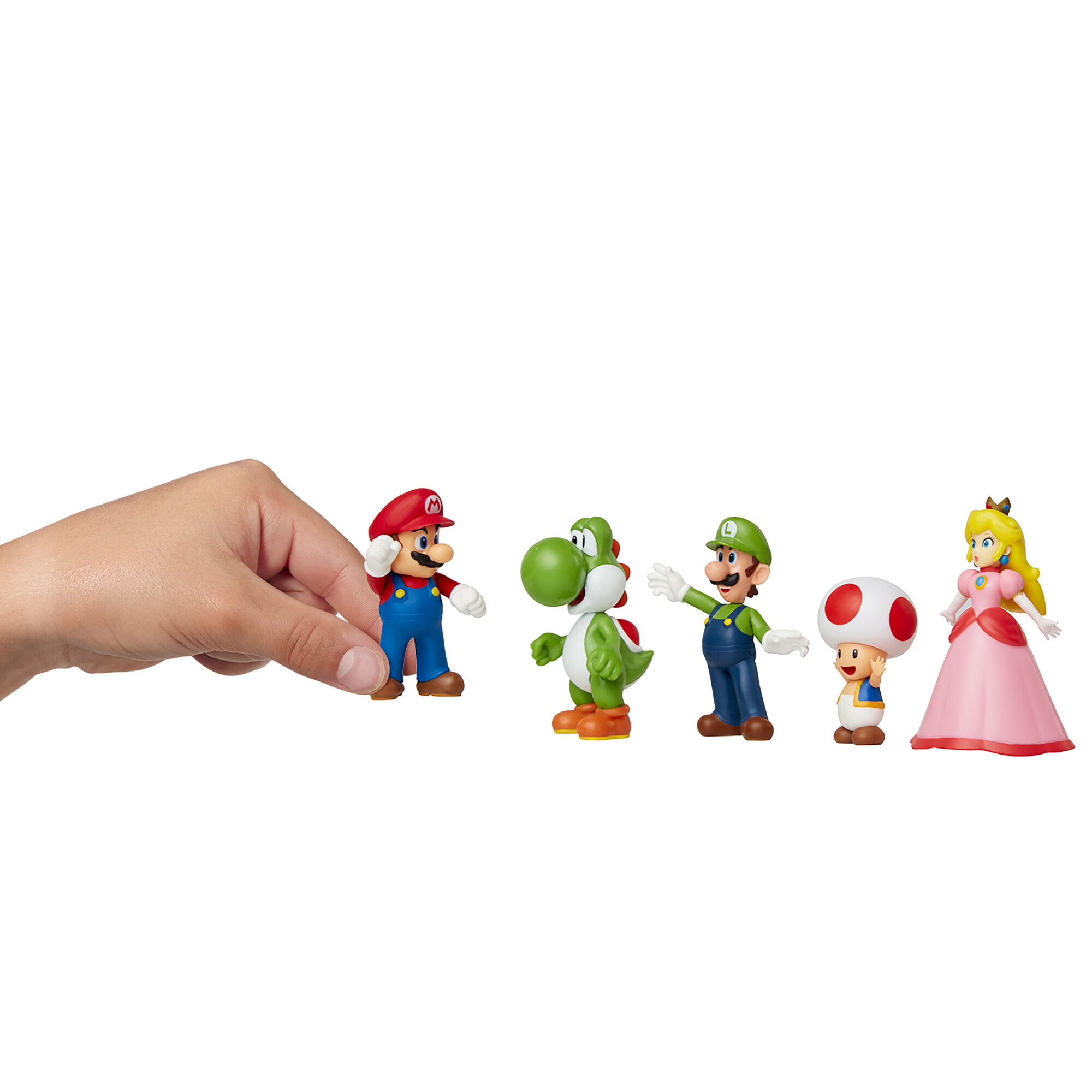 Super Mario confezione con 5 personaggi