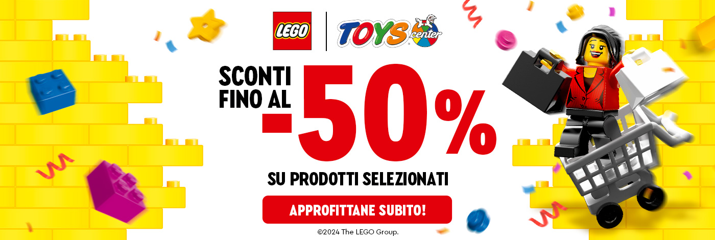 Sconti LEGO dal 20% al 50%