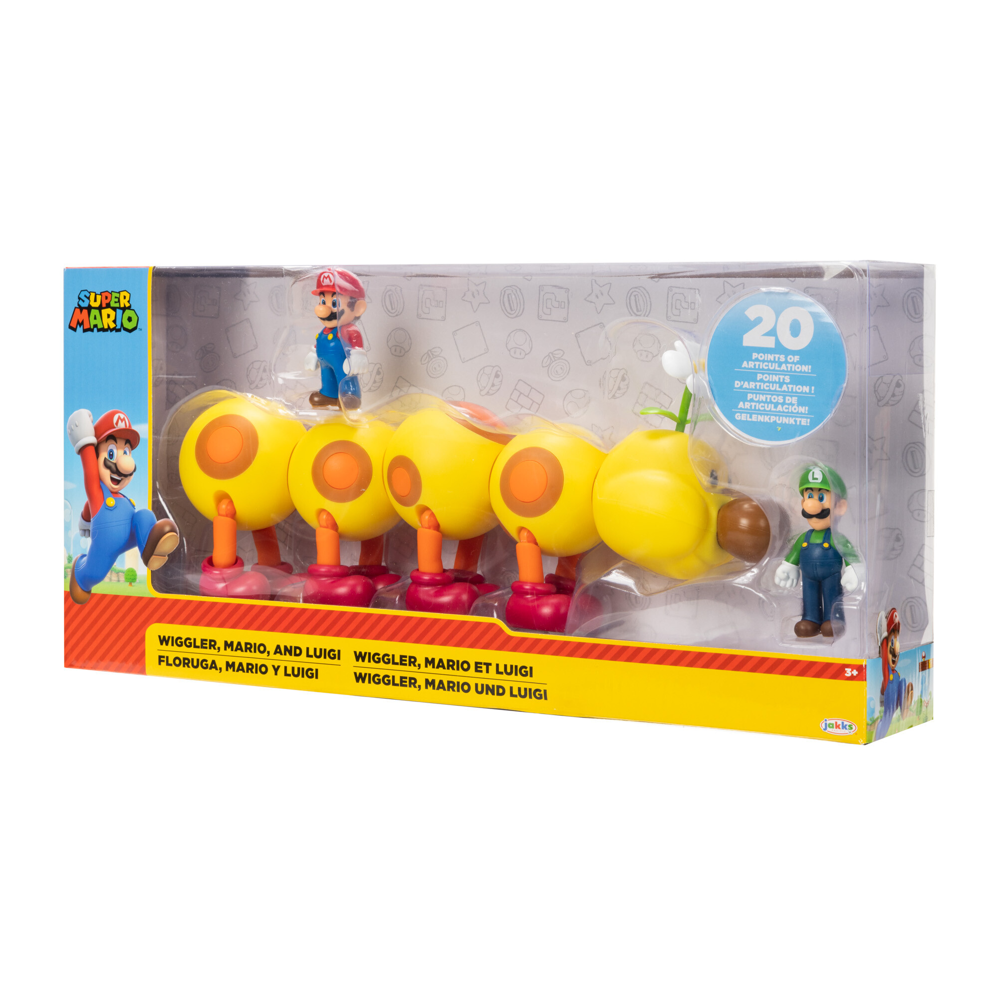 Super mario soda jungle world wiggler, mario e luigi​ - Super Mario