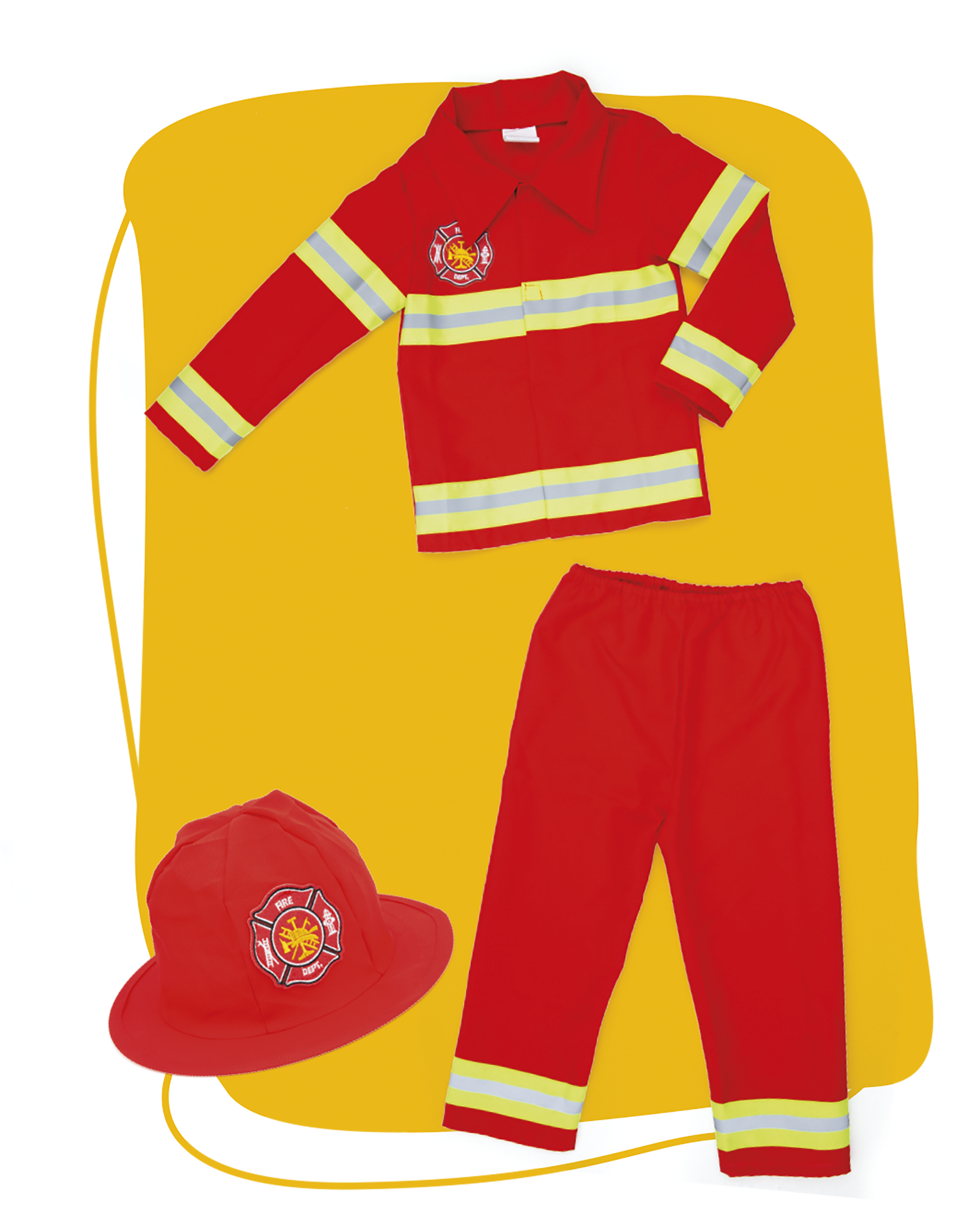 Costume pompiere disponibile in diverse taglie - INVINCIBLE HEROES