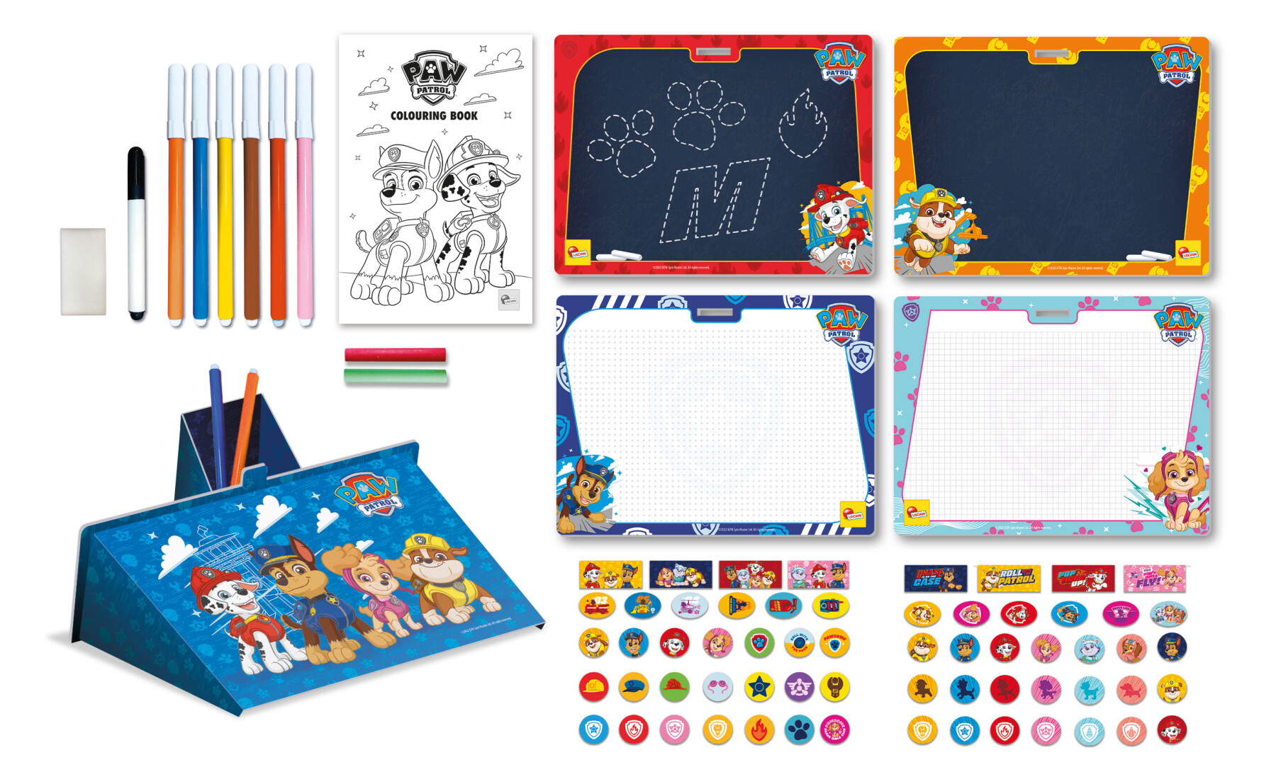 Paw patrol colouring & drawing school in a backpack - LISCIANI, Paw Patrol