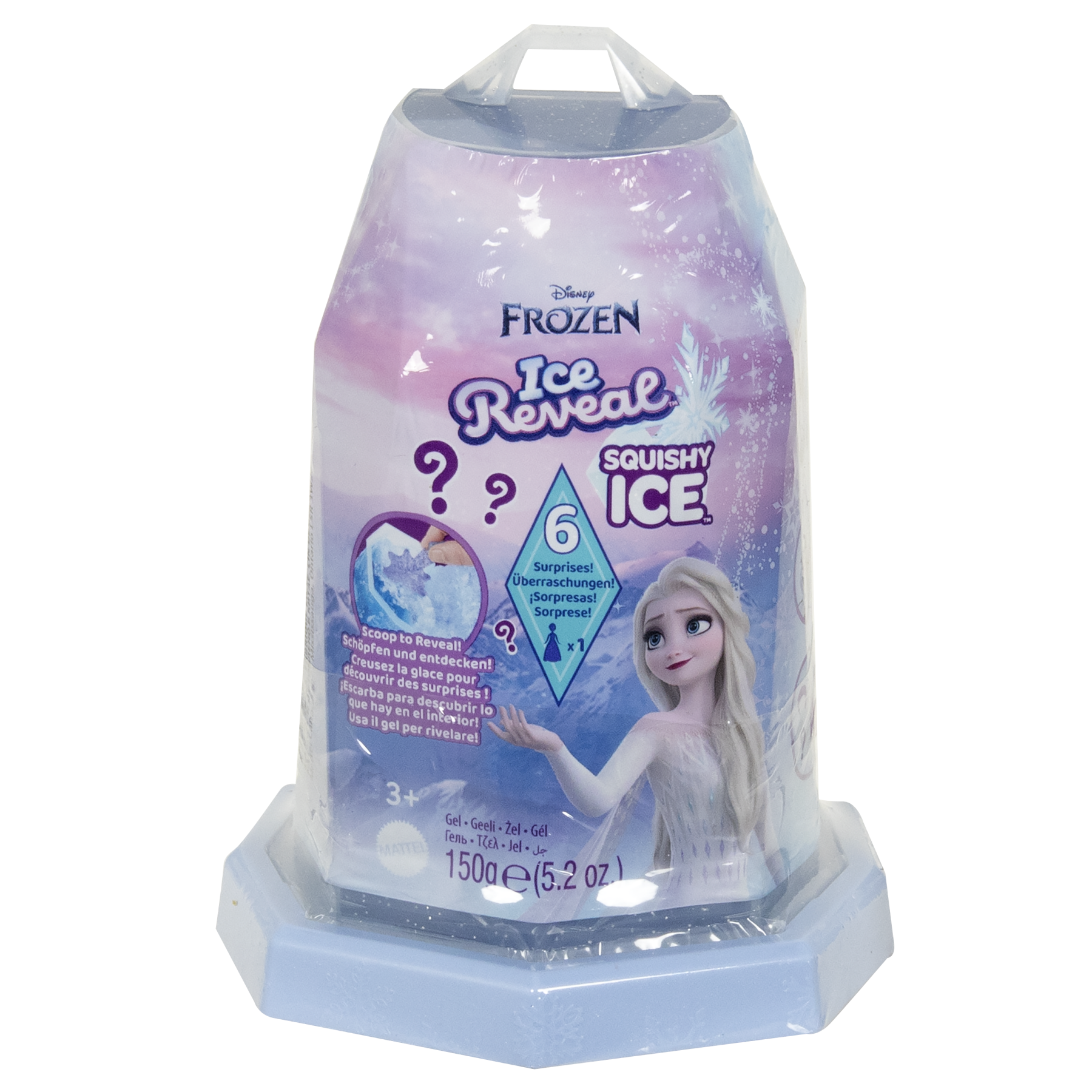 Disney frozen - mini bambole ice reveal con squishy ice assortimento - DISNEY PRINCESS, Frozen