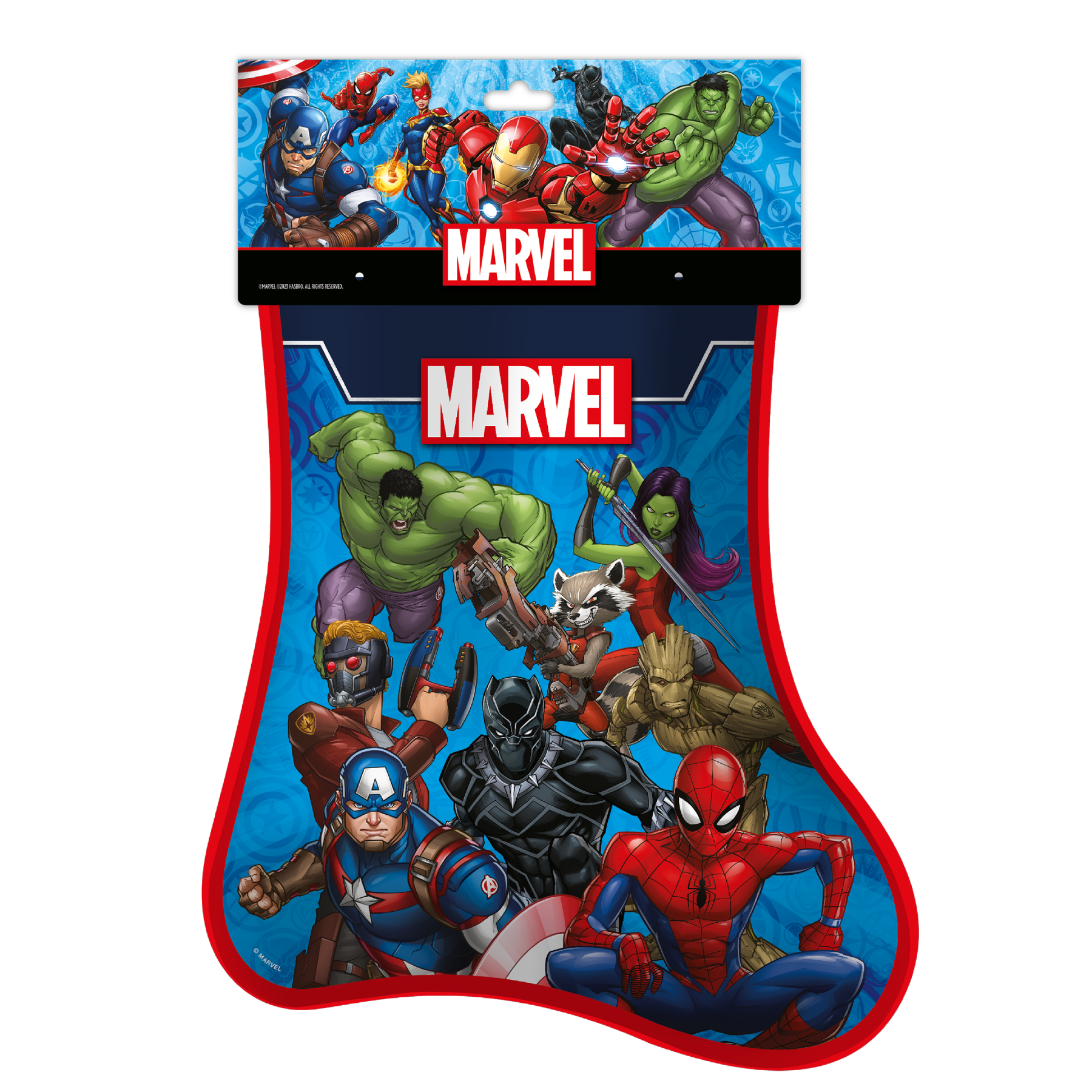 Hasbro marvel, calza della befana marvel 2024, giocattoli di supereroi - MARVEL
